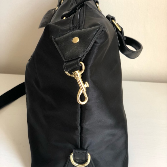 New Sears Nylon Black Tote Strap/Handbag - Picture 5 of 10